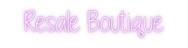 Custom Neon: Resale Boutiq...