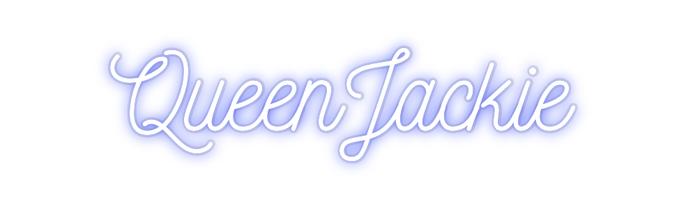 Custom Neon: QueenJackie
