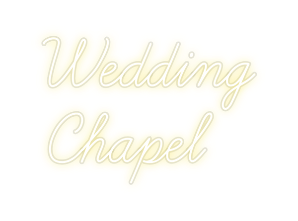 Custom Neon: Wedding
Chapel