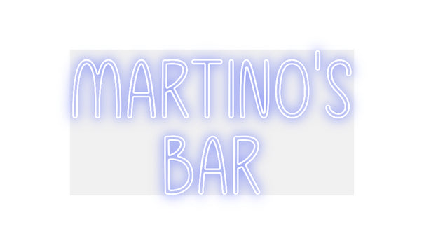 Custom Neon: MARTINO’S
BAR