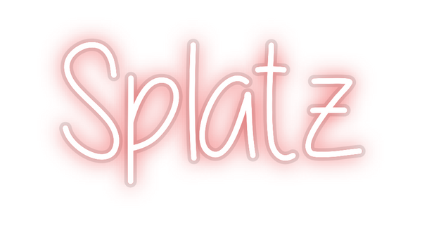 Custom Neon: Splatz
