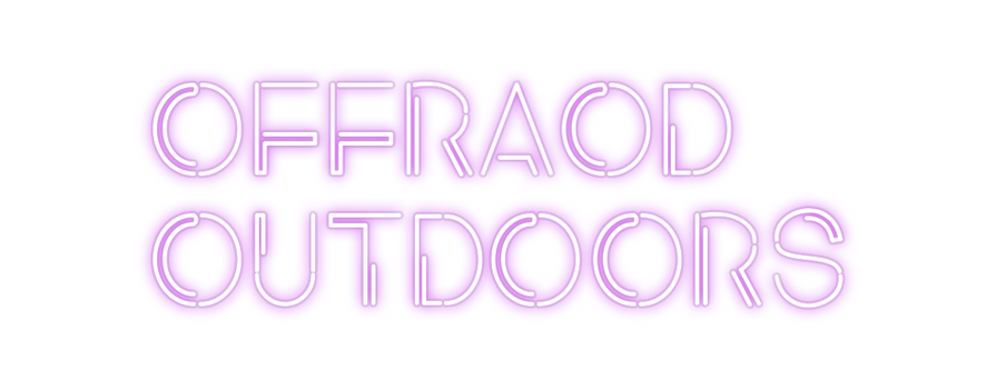 Custom Neon: OFFRAOD 
   ...