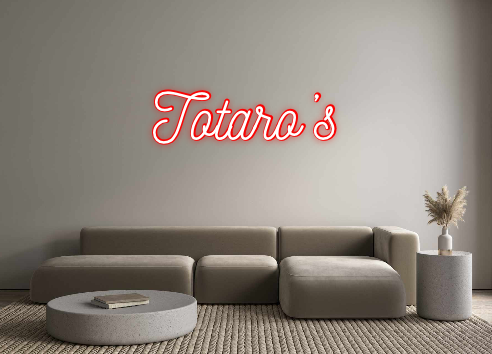 Custom Neon: Totaro’s
