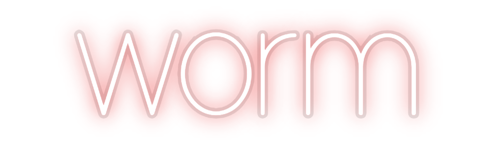 Custom Neon: worm