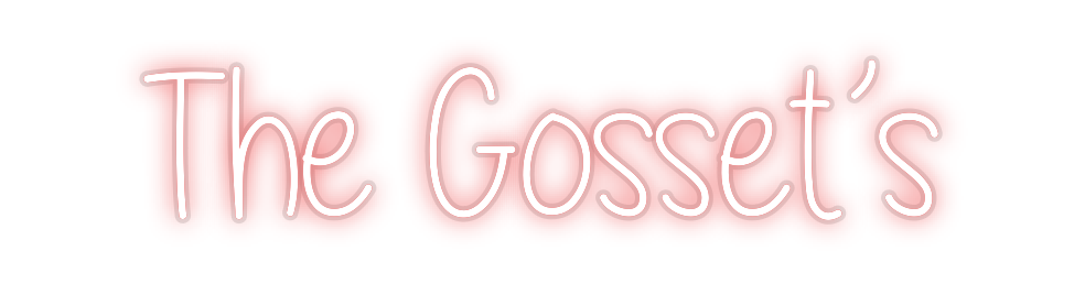 Custom Neon: The Gosset’s