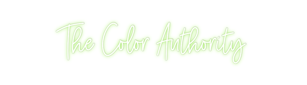 Custom Neon: The Color Aut...