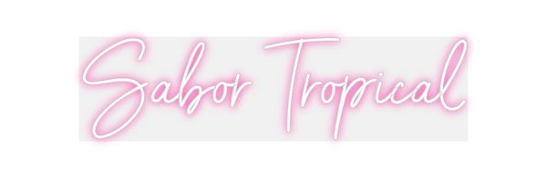 Custom Neon: Sabor Tropical