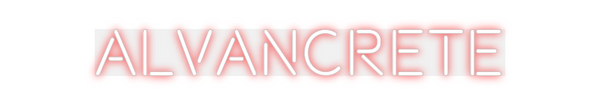 Custom Neon: AlVanCrete