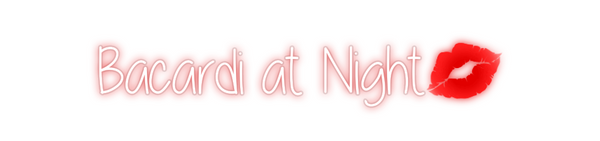 Custom Neon: Bacardi at Ni...