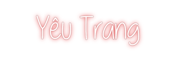 Custom Neon: Yêu Trang