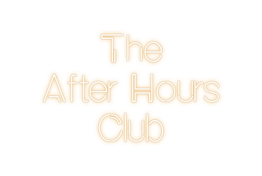 Custom Neon: The 
After H...
