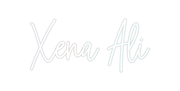 Custom Neon: Xena Ali