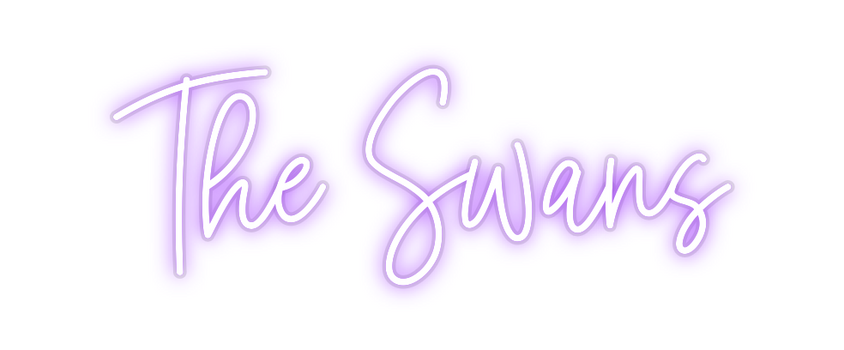 Custom Neon: The Swans