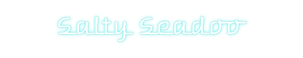 Custom Neon: Salty Seadoo