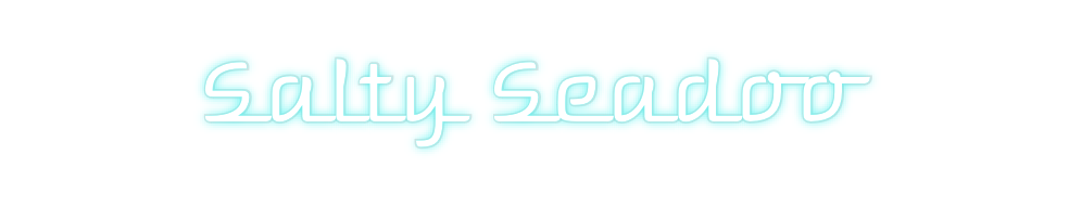 Custom Neon: Salty Seadoo