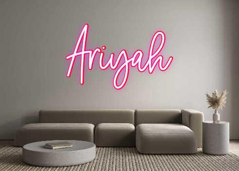Custom Neon: Ariyah