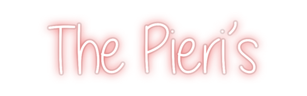 Custom Neon: The Pieri’s