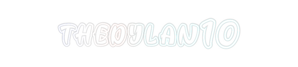 Custom Neon: thedylan10