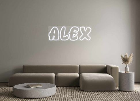 Custom Neon: ALEX