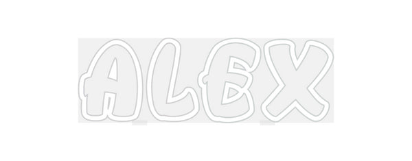 Custom Neon: ALEX