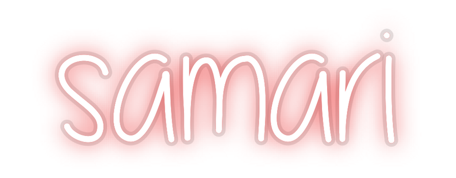 Custom Neon: samari