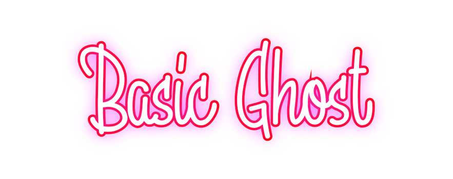 Custom Neon: Basic Ghost