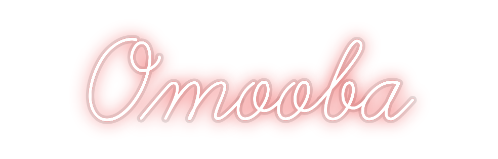 Custom Neon: Omooba