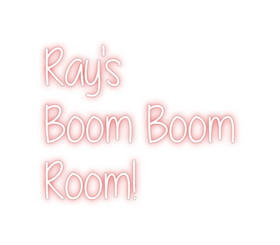 Custom Neon: Ray's
Boom B...