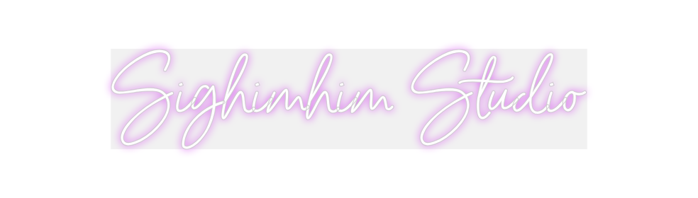 Custom Neon: Sighimhim Stu...