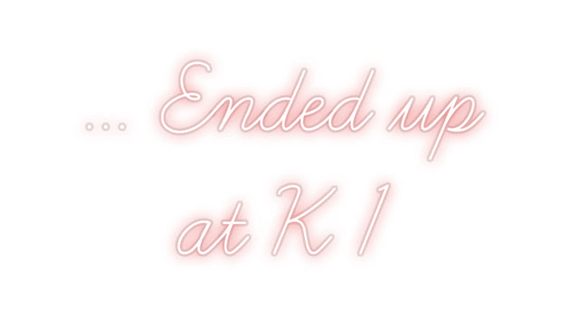 Custom Neon: ... Ended up
...