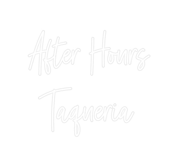 Custom Neon: After Hours
...