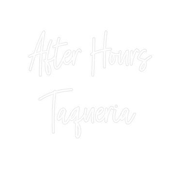 Custom Neon: After Hours
...