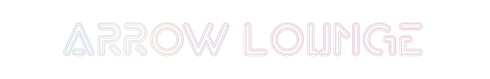 Custom Neon: Arrow Lounge