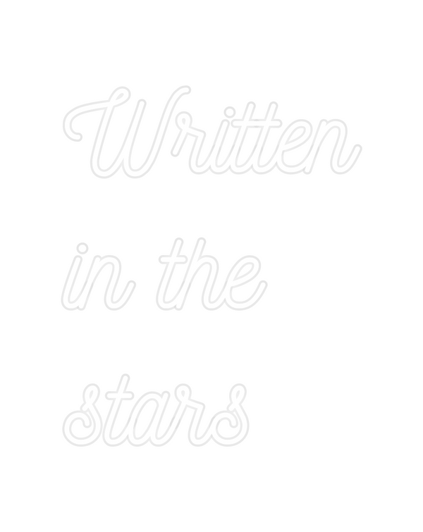 Custom Neon: Written 
   ...