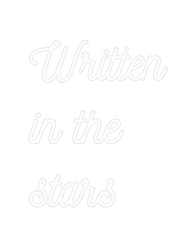 Custom Neon: Written 
   ...