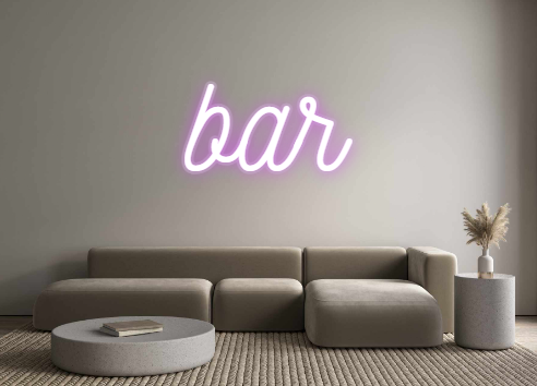 Custom Neon: bar