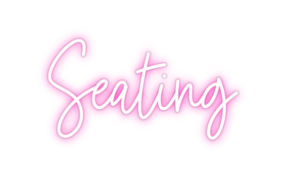 Custom Neon: Seating