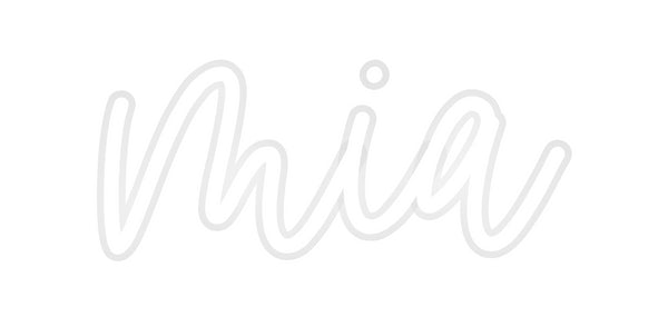 Custom Neon: mia