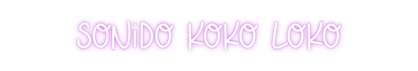 Custom Neon: SONIDO KOKO L...