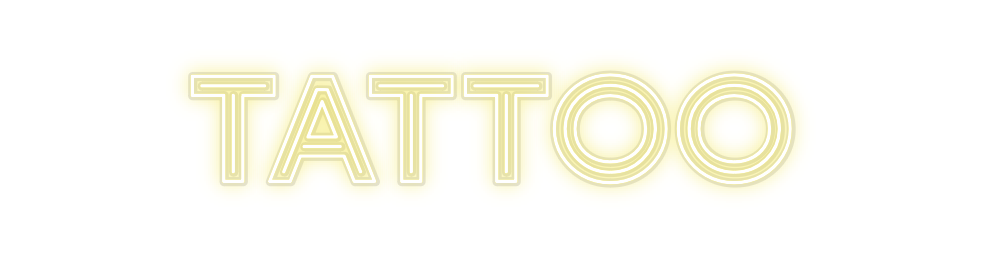Custom Neon: TATTOO