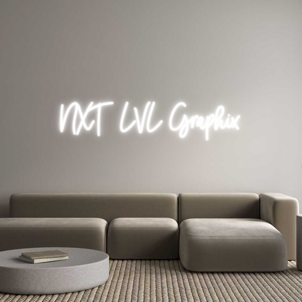 Custom Neon: NXT LVL Graph...