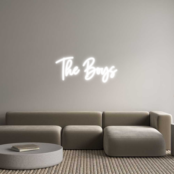 Custom Neon: The Boys