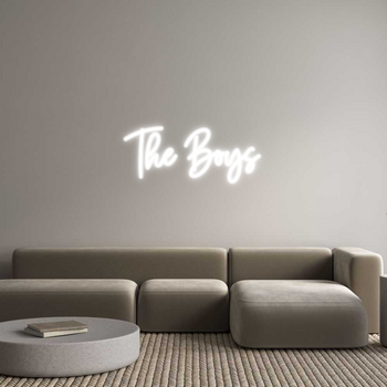 Custom Neon: The Boys