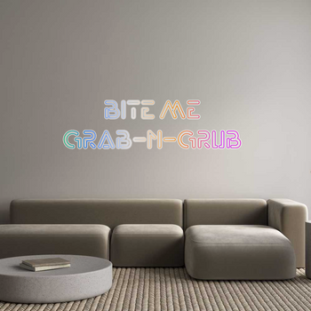 Custom Neon: Bite Me 
Gra...