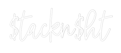 Custom Neon: $tackn$ht