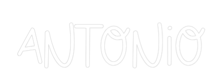 Custom Neon: Antonio