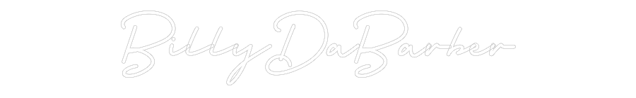 Custom Neon: BillyDaBarber