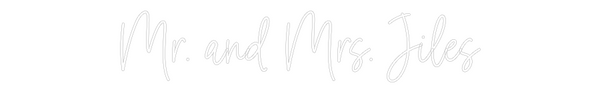 Custom Neon: Mr. and Mrs. ...