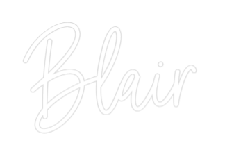 Custom Neon: Blair