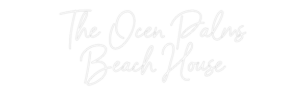 Custom Neon: The Ocen Palm...